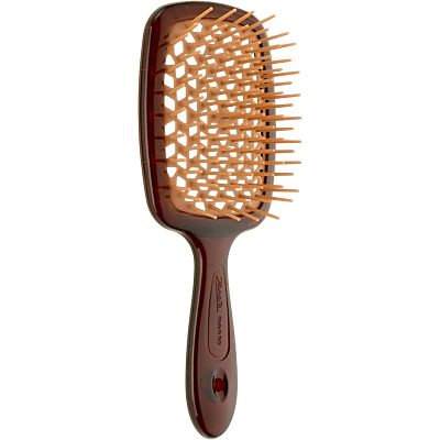 Superbrush Szczotka do włosów w kolorze brązowym z beżem