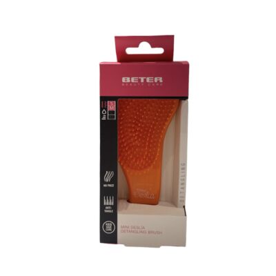 Mini Deslía Detangling Brush orange