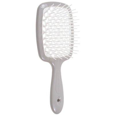 Superbrush Szczotka do włosów szaro-biała