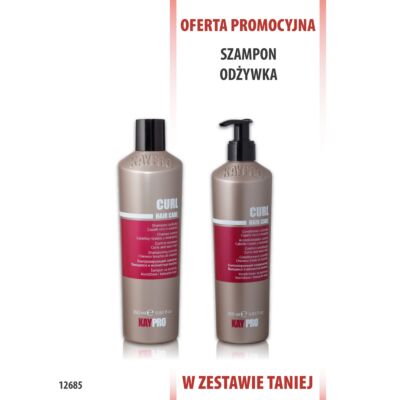 KayPro Curl Szampon 350 ml + Odżywka 350 ml
