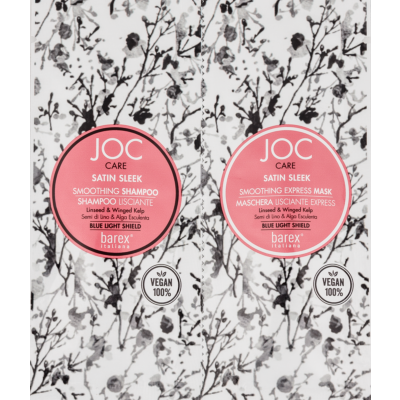 JOC CARE Wygładzający Szampon + Maska 100% Wegańskie 10+10ml
