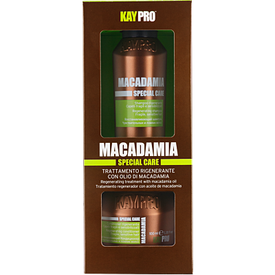 Macadamia Zestaw Szampon 100ml + Odżywka 100ml