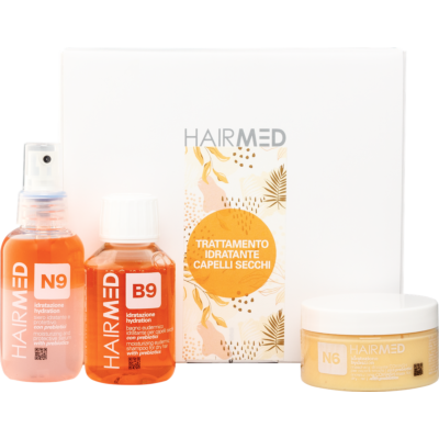 Zestaw podróżny do nawilżania Szampon B9  + Maska N6  + Serum N9 