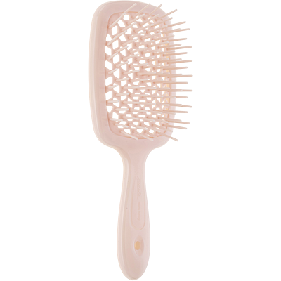 Superbrush Szczotka do włosów w kolorze pudrowym z pudrowymi ząbkami