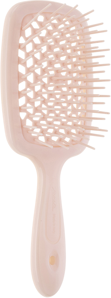 Superbrush Szczotka do włosów w kolorze pudrowym z pudrowymi ząbkami