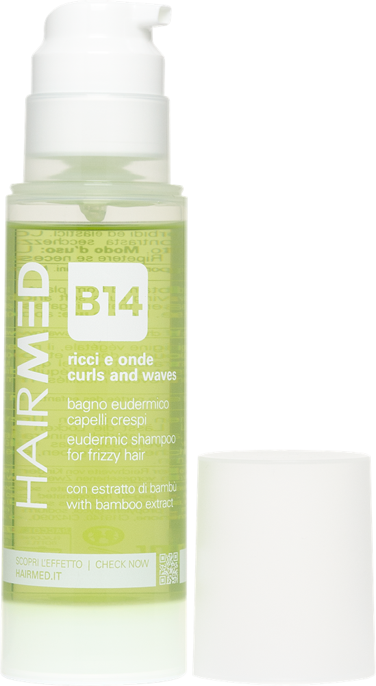 B14 Eudermic szampon do włosów kręconych i falowanych