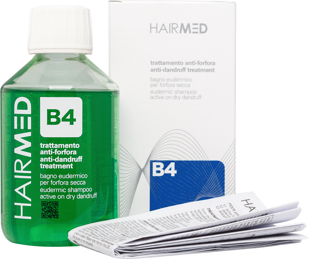 B4 Eudermic szampon przeciw suchemu łupieżowi 