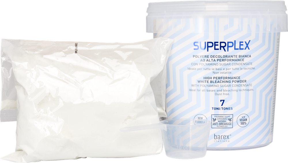 SUPERPLEX Biały proszek wybielający (aż do 7 poziomów)