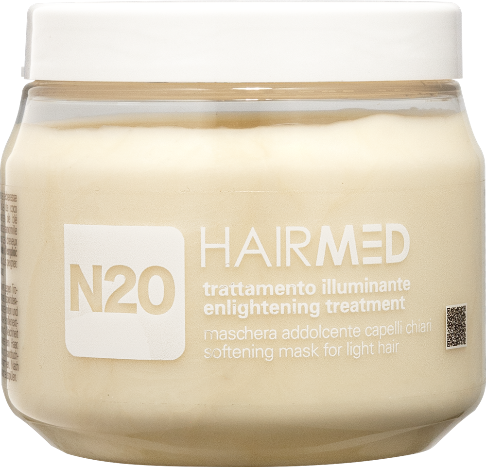 N20 Maska nadająca blasku włosom jasnym