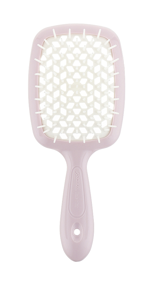 Superbrush Szczotka do włosów różowo-biała