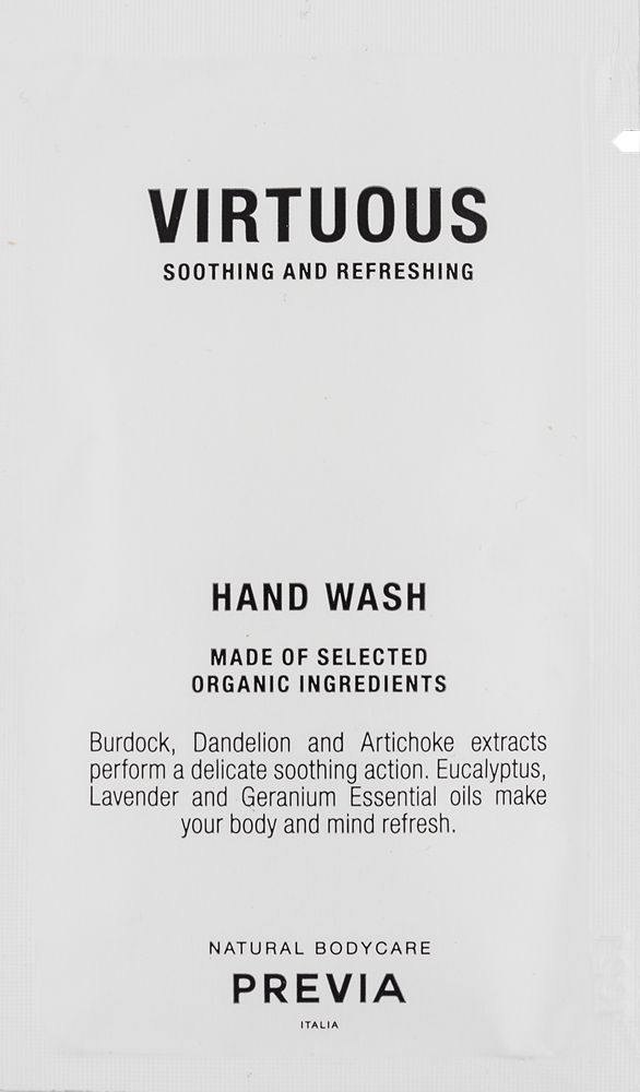 VIRTUOUS Kremowe mydło do rąk łagodzące i orzeźwiające