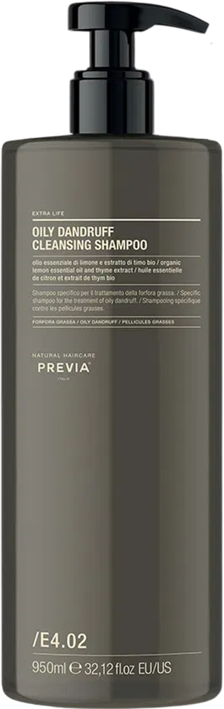 E4.02 Szampon oczyszczający przeciw łupieżowi tłustemu