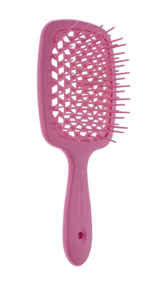 Superbrush Small Szczotka do włosów neonowo-różowa
