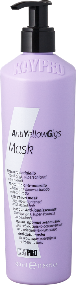 NoYellowGigs Maska neutralizująca żółte tony