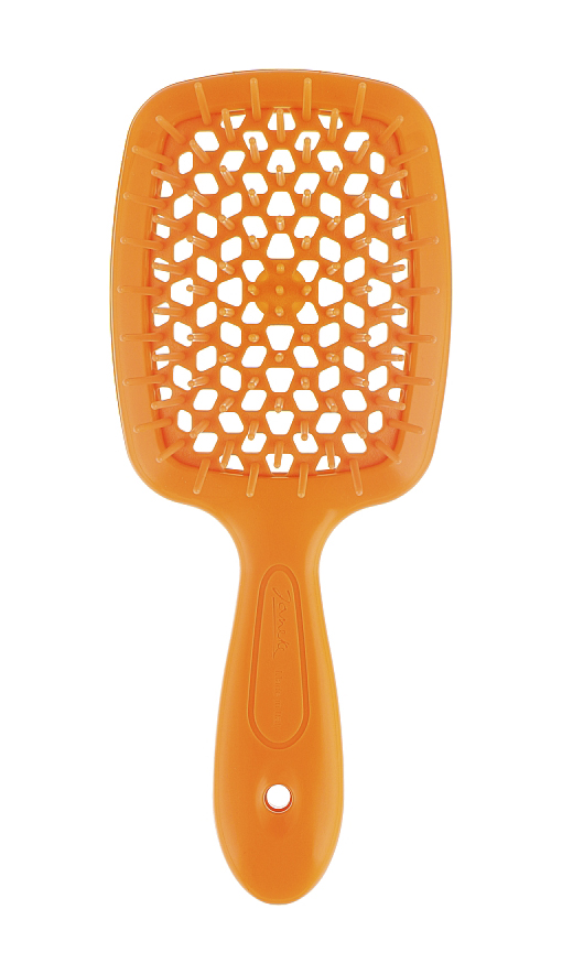 Janeke Superbrush Small – szczotka do włosów, pomarańczowa