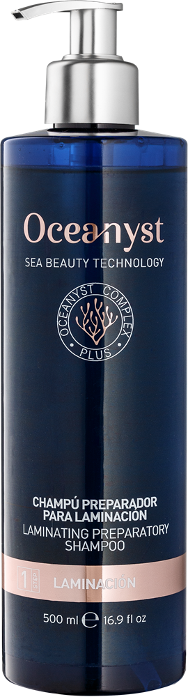 OCEANYST Szampon chelatujący do laminowa Krok 1