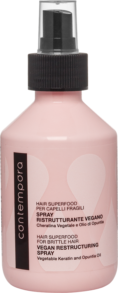 Restrukturyzujący spray z keratyną roślinną i olejkiem z opuncji figowej