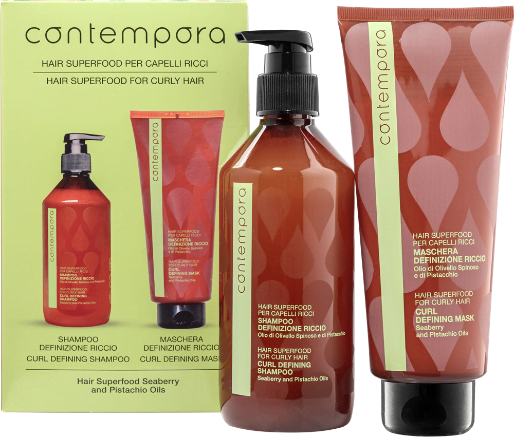 Zestaw dla kręconych włosów Szampon 500 ml + Maska 350 ml