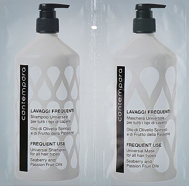 Szampon+maska ​​do każdego rodzaju włosów z rokitnikiem i olejkiem z marakui