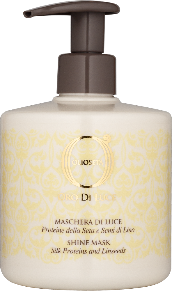 OLIOSETA OdL Nabłyszczająca maska ​​z proteinami jedwabiu i ekstraktem z nasion lnu
