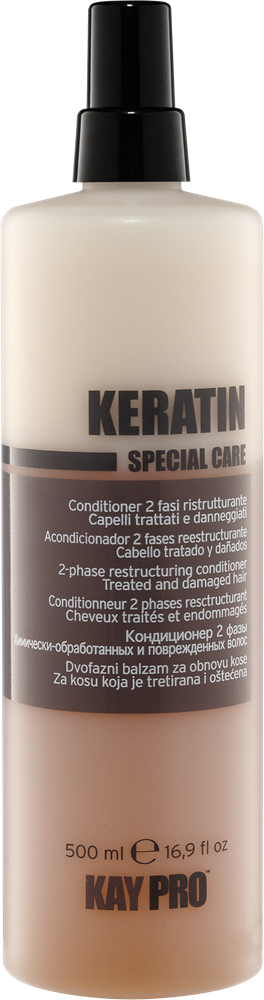 Keratin Dwufazowa odżywka regeneracyjna do włosów