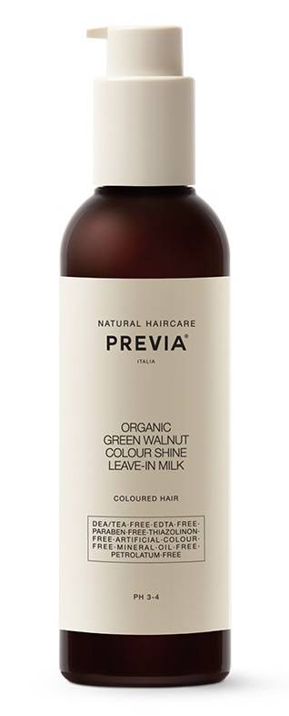 GREEN WALNUT Mleczko do włosów farbowanych
