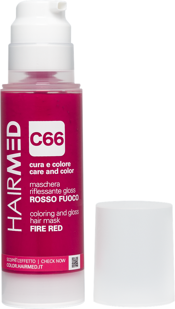 C66 Maska koloryzująca Jasnoczerwona