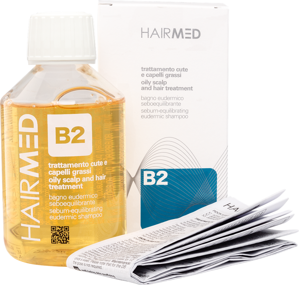 B2 Eudermic szampon do włosów przetłuszczających się