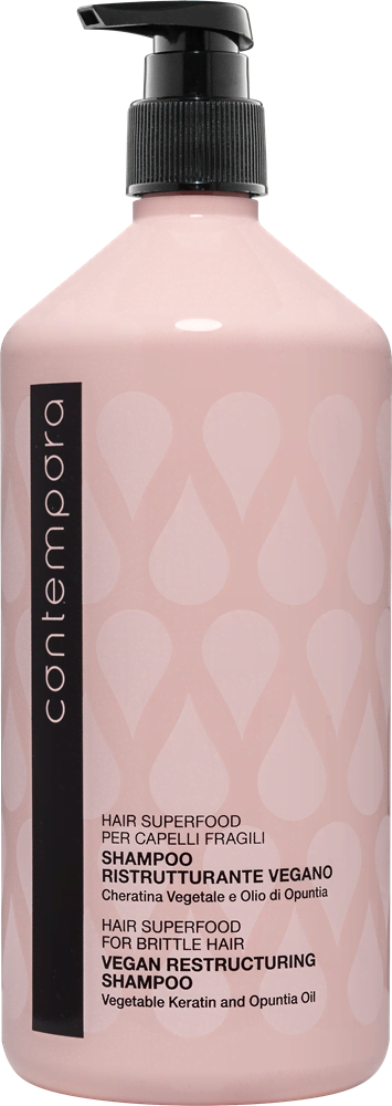 Szampon restrukturyzujący z keratyną roślinną i olejkiem z opuncji figowej