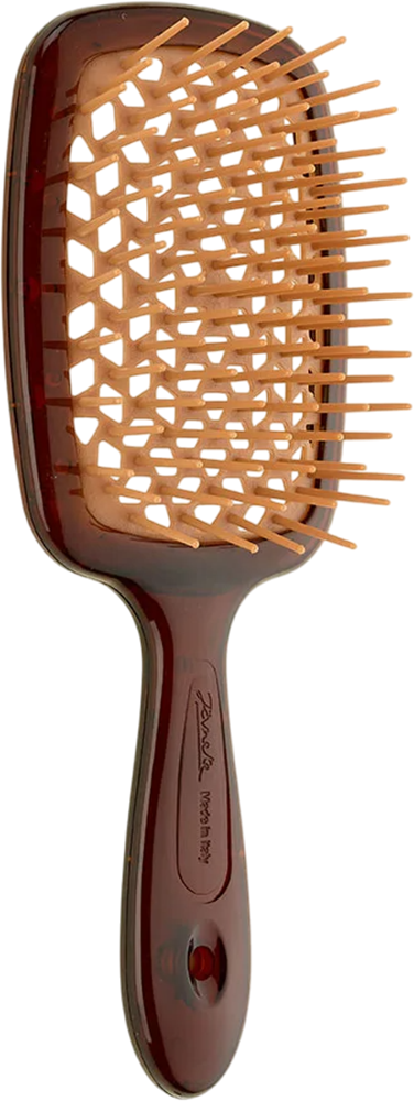 Superbrush Szczotka do włosów w kolorze brązowym z beżem
