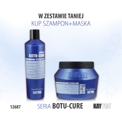 12687 KayPro Botu Cure Szampon 350 ml + Maska 500 ml